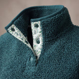 Amningsfleece – skogsgrön